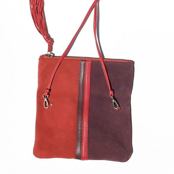 SANCTUARY, handbags, Crossbody, tassel, color bloc - Picture 2 of 3